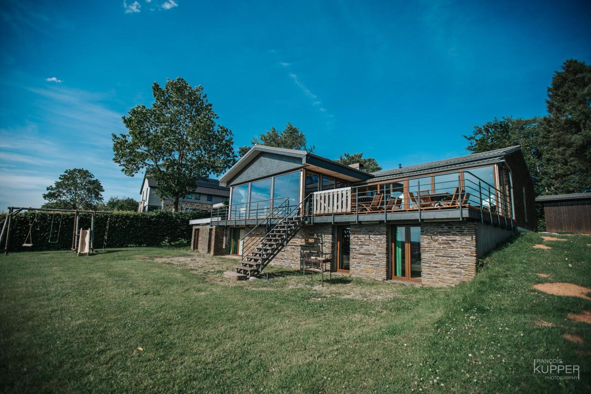 Le Noir Flohay 30 Pers - Malmedy, Vue, Wellness Villa Exterior photo