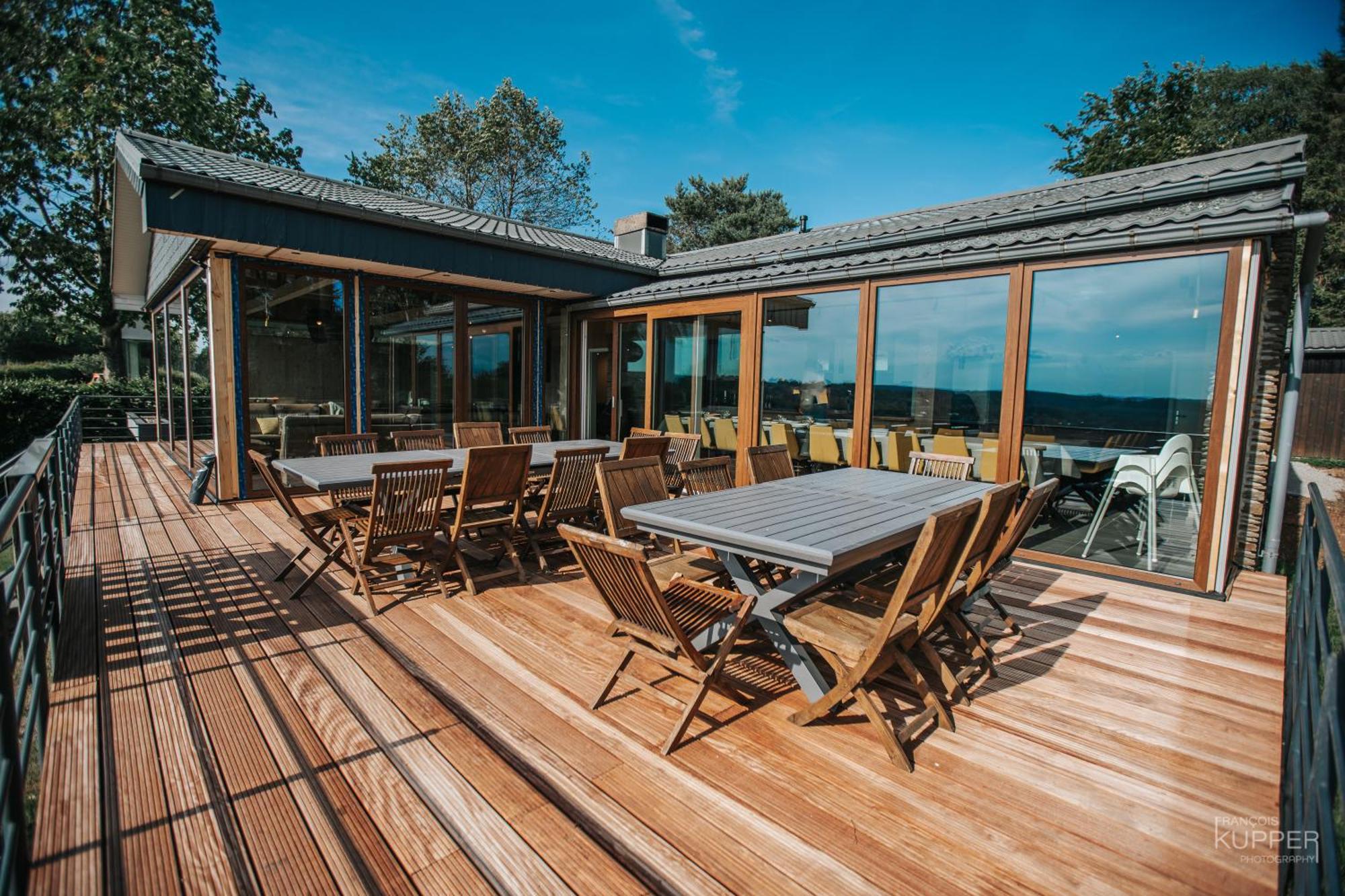 Le Noir Flohay 30 Pers - Malmedy, Vue, Wellness Villa Exterior photo