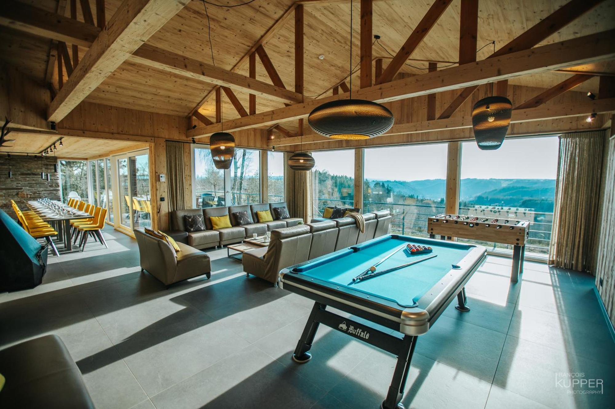 Le Noir Flohay 30 Pers - Malmedy, Vue, Wellness Villa Exterior photo