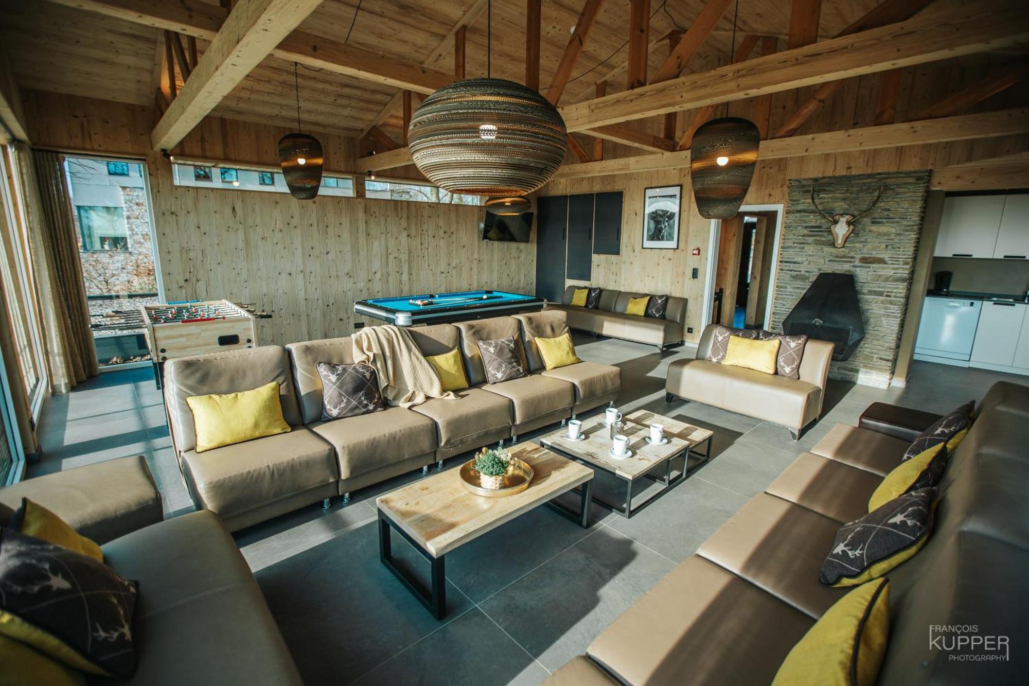 Le Noir Flohay 30 Pers - Malmedy, Vue, Wellness Villa Exterior photo